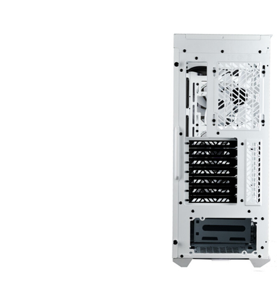 Kasë kompjuteri Cooler Master MasterBox 520, anë xhami transparente, e bardhë