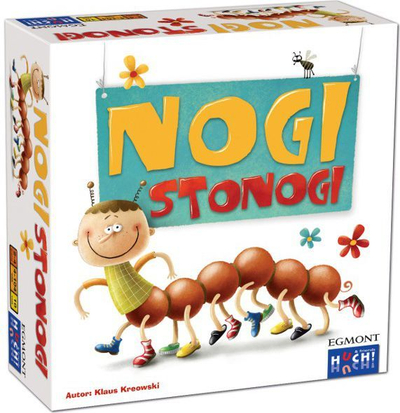 Loje shoqerore Egmont Centipede Legs, edukative per femije 4+, shume ngjyra
