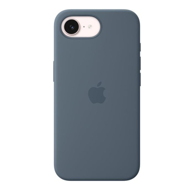 Apple iPhone 17e Silicone Case with MagSafe, Anchor Blue