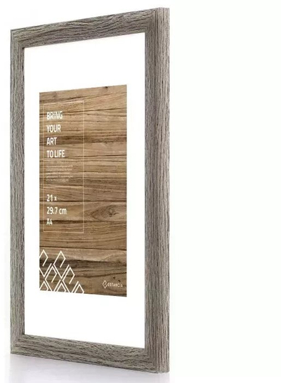Kornizë fotosh Walther Stylish Walnut, format posteri, dru arre e errët
