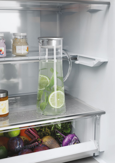 Frigorifer kombi Haier HTW5620DNMG, 414L, No Frost, inox