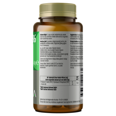 TALYA Herbal Vitamin B6 P-5-P, 60 kapsula