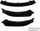 Splitter paragolpi Mazda MX-5 Front, ABS, me shkëlqim, i zi