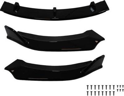 Splitter paragolpi Mazda MX-5 Front, ABS, me shkëlqim, i zi