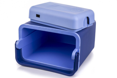 Frigorifer turistik ConnaBride CB21, 21L, 12V 230V, blu