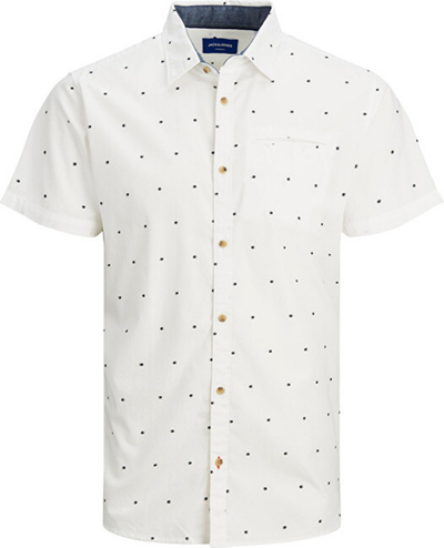 Këmishë Jack&Jones JORSOLAR Slim Fit, e bardhë
