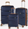 Set valixhesh RW Travel Alfrida, 3 copë, me rrota 360°, blu
