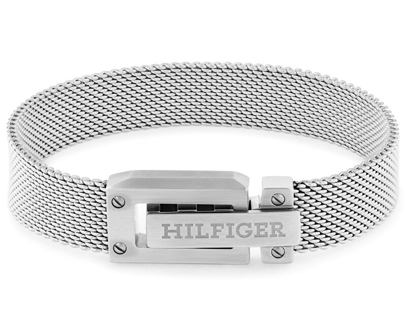 Byzylyk për meshkuj Tommy Hilfiger Timeless Steel 2790520, çelik inox, argjendtë