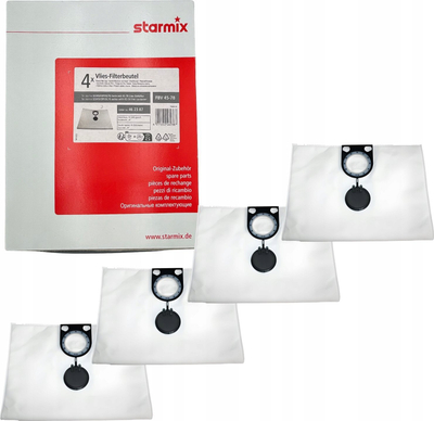 Qese fshese industriale Starmix FBV 45/78, Zubehör 462387, set 4 copë