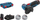 Mini-brushe Bosch GWS 12V-76, bateri 12V, set me 2 bateri, blu e zezë