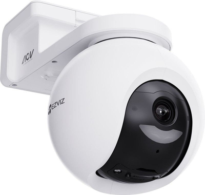Камера за безбедност EZVIZ HB8 Pro 4K, без жици, Wi‑Fi 6, бела