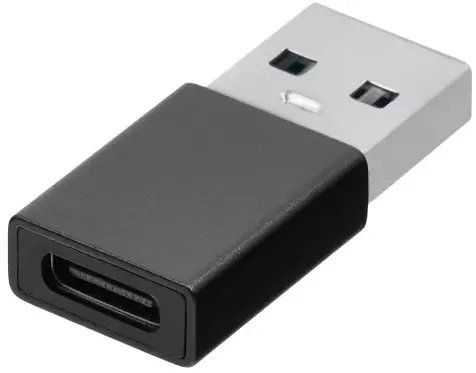 Adapter USB Blue Star Type C në USB A 3.0, i zi