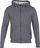 Xhup sportiv Joma Jungle Jacket, pambuk French Terry, me kapuç, gri