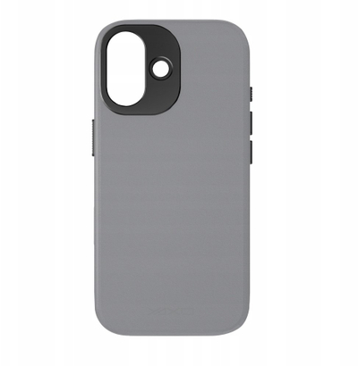 Mbulesë telefoni YAXO Leather Gear Slim Case për iPhone 17, me MagSafe, gri
