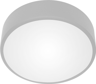 Llampë tavani Ovo Ceiling Light 3xE27, 3x24W, çelik gri, abazhur xhami