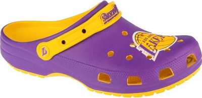 Sanda Crocs Classic Clog Los Angeles Lakers, nr UK 8, lejla me të verdhë