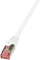 Kabllo rrjeti LogiLink Patchcord CAT.6 S/FTP, 1.5 m, e bardhë