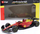 Maket makine garash Ferrari Bburago F1-75, 1/18, diecast metal, kuqe verdhë