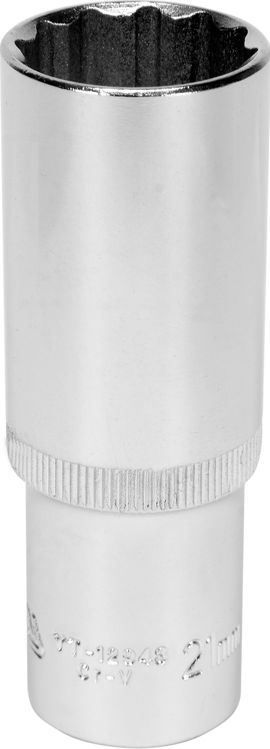Çelës kokë i gjatë Yato YT-12943, 21 mm, lidhje 1/2", metalik