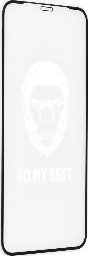 Xham mbrojtës Blueo Mr. Monkey 5D, për iPhone 14 Plus, Strong HD, i zi