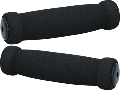 Gripa timoni Dunlop, ergonomik, për biçikletë dhe trotinet, të zinj