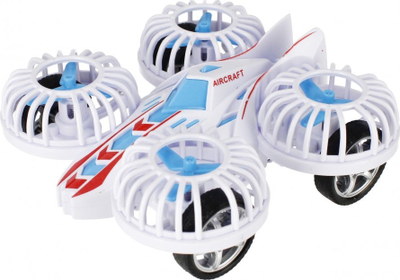 Играчка автомобил дрон Mega Creative Flying Car, 13cm, повлечи наназад, шарен