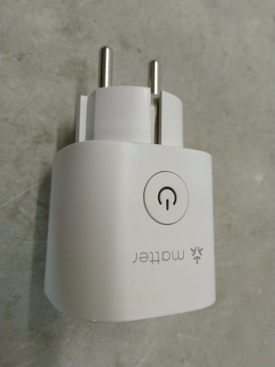 Prizë e zgjuar Meross Smart Wi-Fi Plug Matter, matës energjie, set me 2 copë, e bardhë