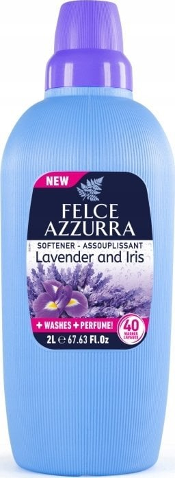 Омекнувач за алишта Felce Azzurra Lavender &amp; Iris, концентриран, 2L