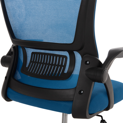 Karrige zyre BLAZER HM1205.03, mesh, me mbështetëse koke, blu