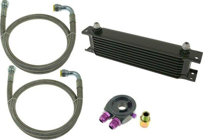 Ftohës vaji TurboWorks 13 rreshta 260x100x50 AN8, i zi