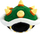Lodër pelushi Club Mocchi Mocchi Mega Bowser Shell, 15\", Super Mario, shumëngjyrëshe