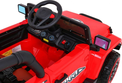 Makina elektrike për kalamaj Ramiz Full Time 4WD, 12V, njëvendëshe, e kuqe