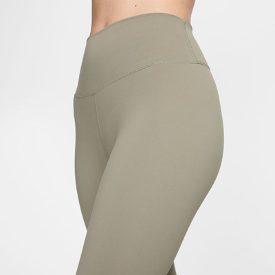 Leggins sportiv Nike One Training, bel i lartë, jeshile khaki
