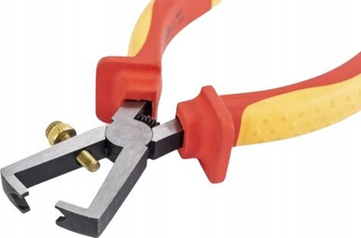 Clesta për zhvesh kabllo Rawlplug 160 mm VDE, 1000V, kuqe verdhë