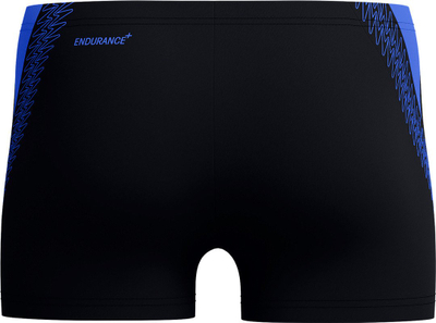 Rroba banjo për burra Speedo HyperBoom Splice Aquashort, Endurance+, të zeza me blu