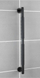 Dorezë vaska WENKO Secura, 65.5 cm, çelik inox, e zezë