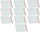 Qese zip plastike Emerson Small, 50 x 70 mm, 4 x 100 copë, transparente