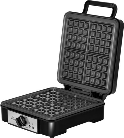 Aparat waffle MPM XL MGO-36M, 1200W, pllaka jo ngjitëse, i bardhë