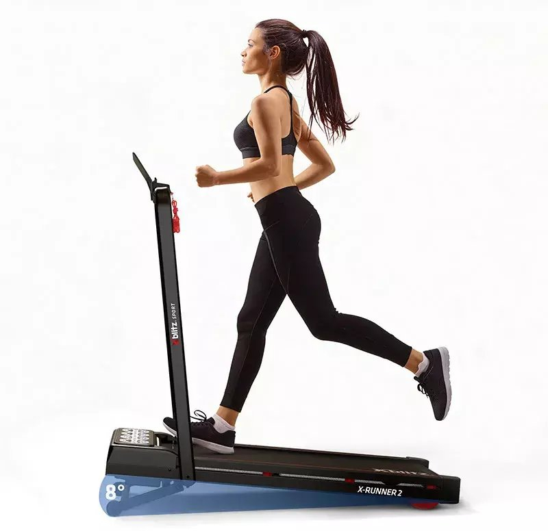 Furçë dhëmbësh sonike elektrike Xblitz X Runner 2, disa mënyra pune, set me koka zëvendësuese, e zezë