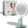 Pasqyrë tavoline Sharper Image SpaStudio Vanity, 8\", LED, karikim wireless Qi, e bardhë