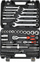 Set çelësash AWTools 1/2 ", 1/4" (AW39082), 82 copë