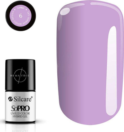 Llak gjeli për thonj Silcare SoPro, 7 g, UV LED, me shumë ngjyra