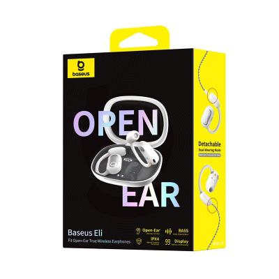 Kufje pa tela Baseus Eli Fit, Bluetooth 5.3, 4 mikrofona ENC, me shirit pas qafës