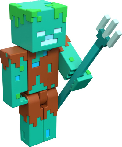 Figurë loje Educa Borras Minecraft, 8 cm, me nyje që lëvizin, shumëngjyrëshe