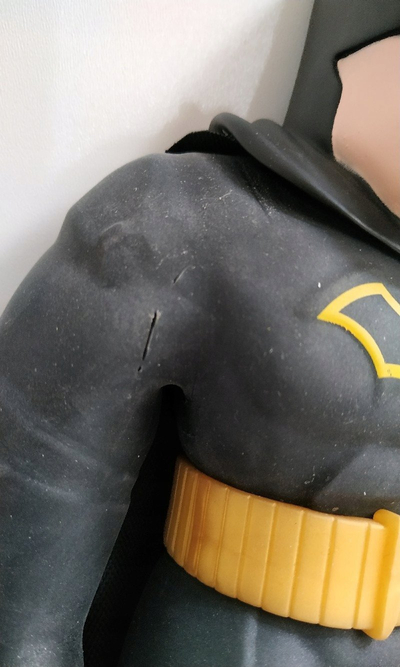 Figurë lodër Heroes of Goo Jit Zu DC Supagoo Batman, 20 cm, shtrihet elastike, shumëngjyrëshe