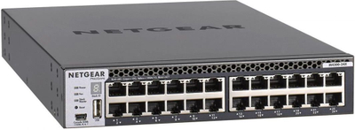 Switch NETGEAR M4300-24X, L3 10G, 24 porte, i zi