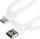 Kabllo USB StarTech.com, USB A në USB-C, 1m, 3A, e bardhë