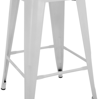 Karrige bari Melita HM8574.31, metal, 89.5cm, e bardhë mat