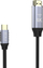 Kабел INCA ITCH-20, USB Type C во HDMI, 2 m, црн