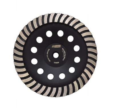 Disk bluarës diamanti AWTOOLS Turbo, M14, 180mm, i zi